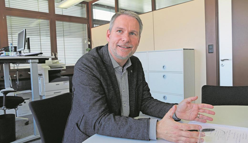 Richard Dünser ist Schulpräsident in Widnau. Richard Dünser ist Schulpräsident in Widnau.
