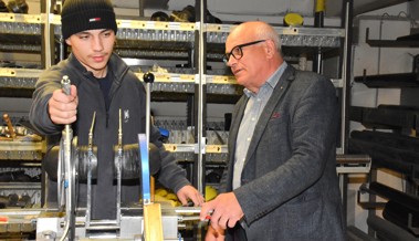 Hans Huber Stiftung nominiert Magnus Hugentobler aus Au für Berufsbildungspreis Hans Huber Stiftung nominiert Magnus Hugentobler aus Au für Berufsbildungspreis