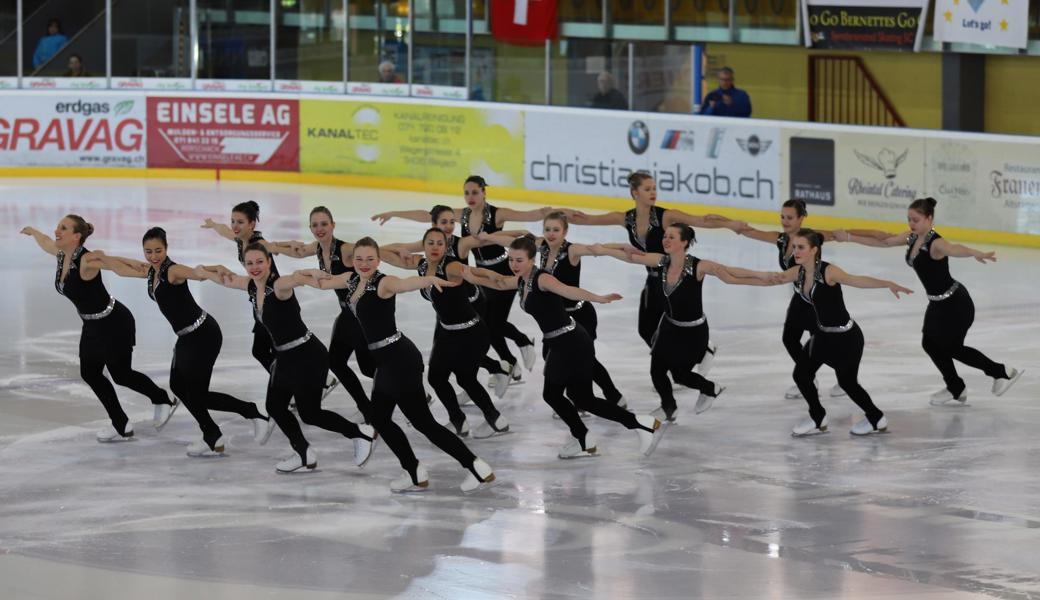 Die Ice Storms begeisterten in ihrer Rock-Nummer mit Schwung und Ausdruck.