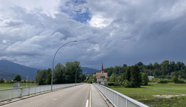 Die Rheinbrücke Montlingen-Koblach ist bald fertig saniert