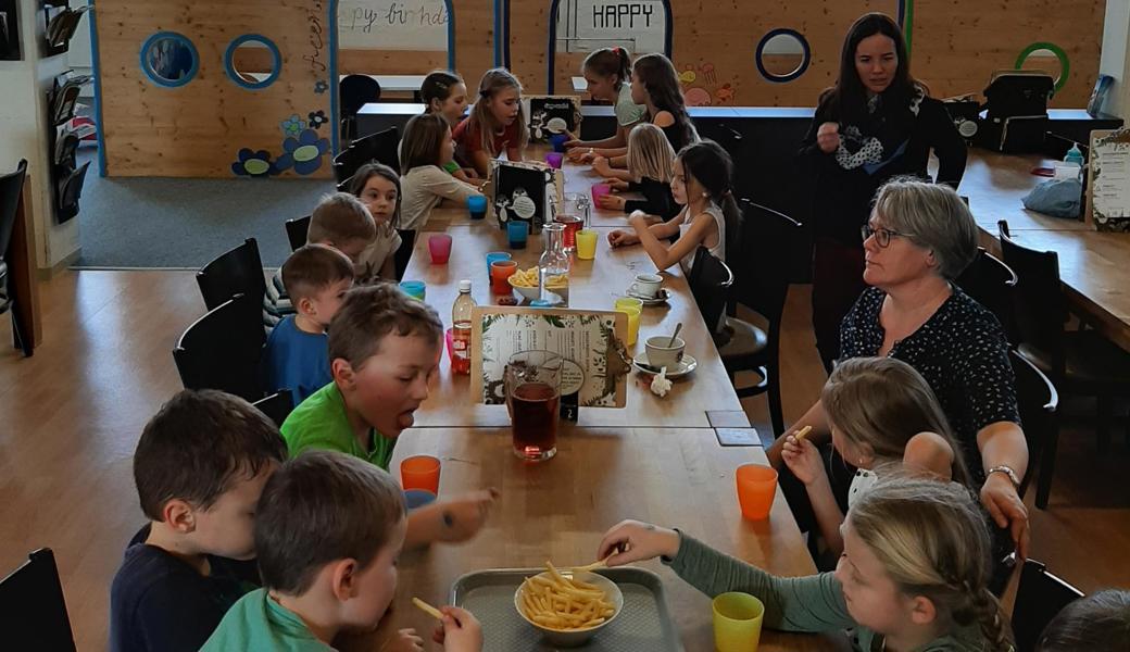 Willkommene Zwischenverpflegung im «Fägnäscht».