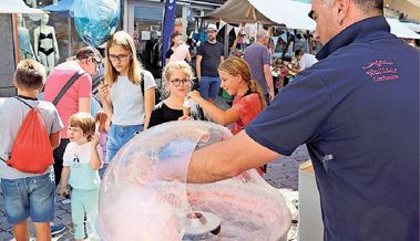 Kilbifäscht der Stadtmusik: Zwei Tage Musik, Bier und gute Stimmung auf dem Rathausplatz