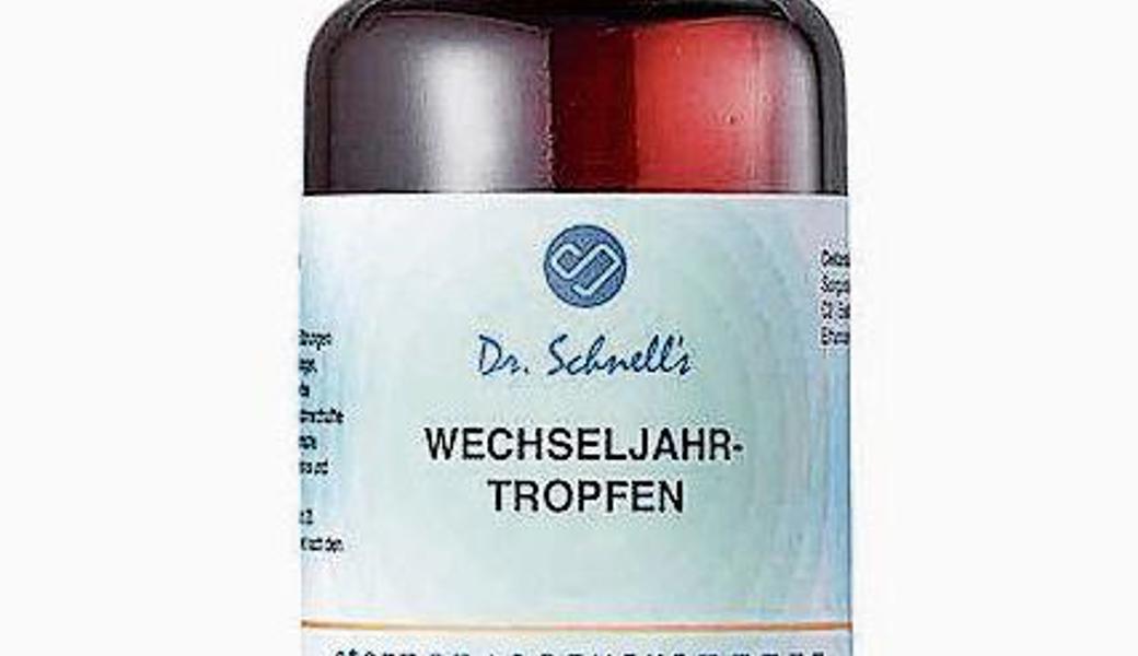 Zu den Hausspezialitäten der Sternen Apotheke gehören auch Dr. Schnell’s Wechseljahrtropfen. 