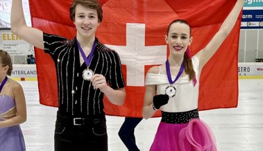 Das Duo Woodtli und Suhner holt in Südtirol die Silbermedaille