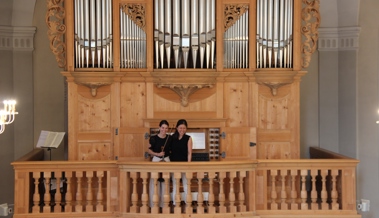 Orgel und Violine boten einen besonderen Hörgenuss