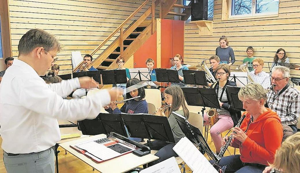 Auch ohne Teilnahme am Kantonalen Musikfest verfolgt der MV Balgach 2019 Ziele – dazu gehört das Frühjahrskonzert.