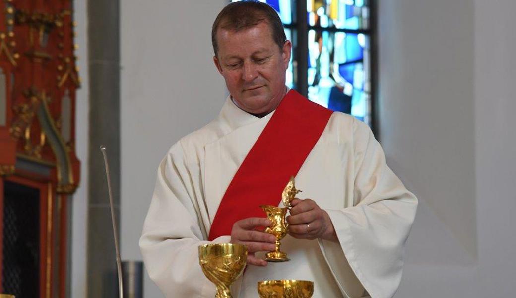 Dienst am Altar.