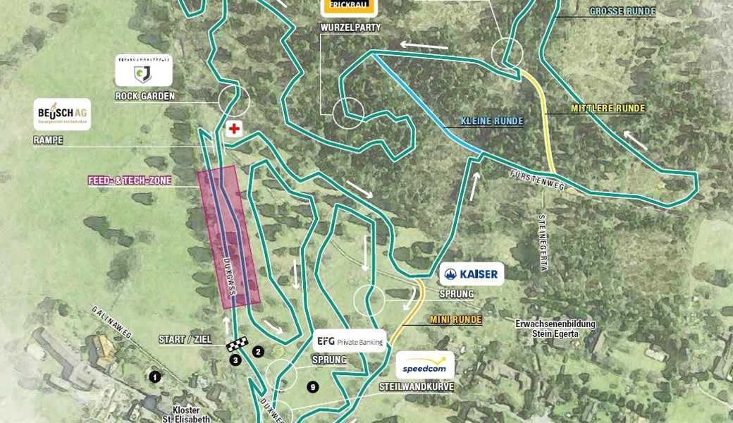 Neunter Swiss Bike Cup elektrisiert Schaan mit gutem Feld