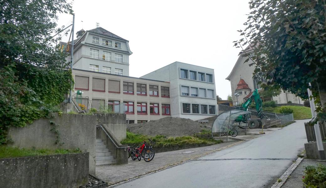 Das Schulhaus Rosenberg in St.Margrethen.