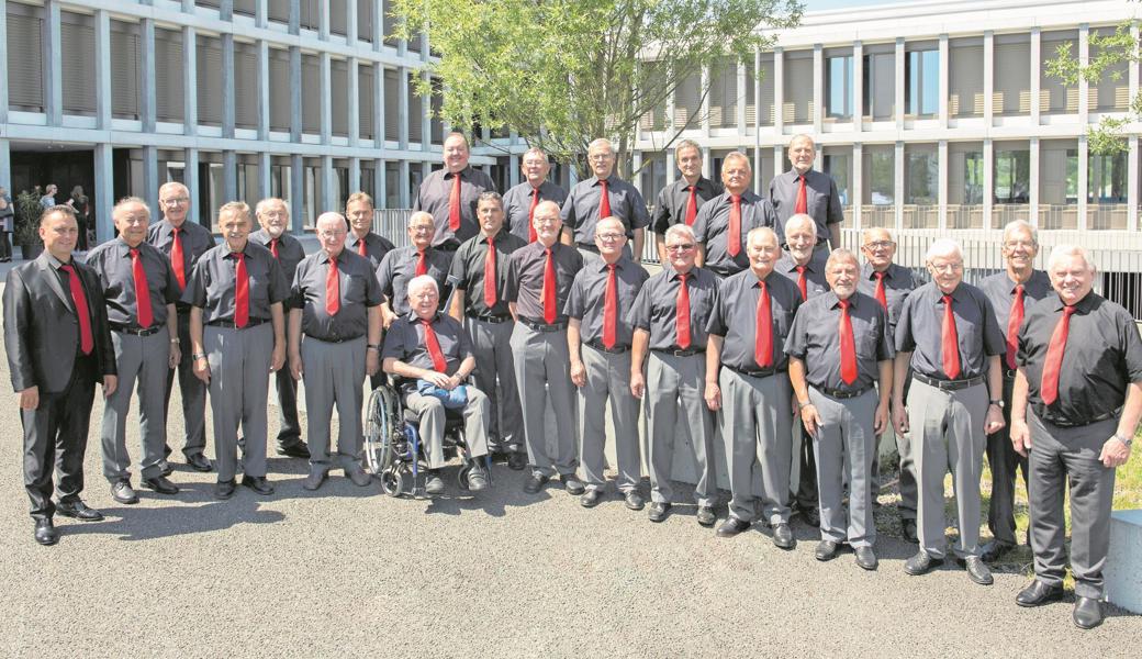 Der Männerchor freut sich auf das Konzert in Altstätten.