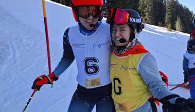 Billie Stump leiht dem Sportler ihre Augen: Auf der Skipiste mit nur fünf Prozent Sehkraft