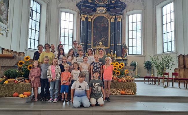 Familien- und Kindergottesdienst zum Erntedank