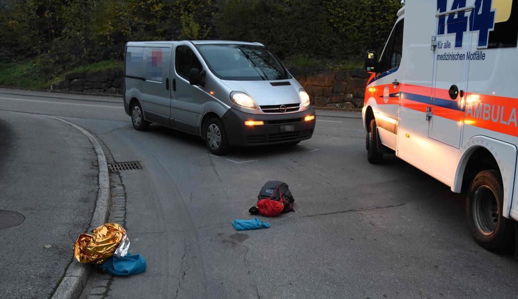 Der Bub wurde verletzt ins Spital gefahren.