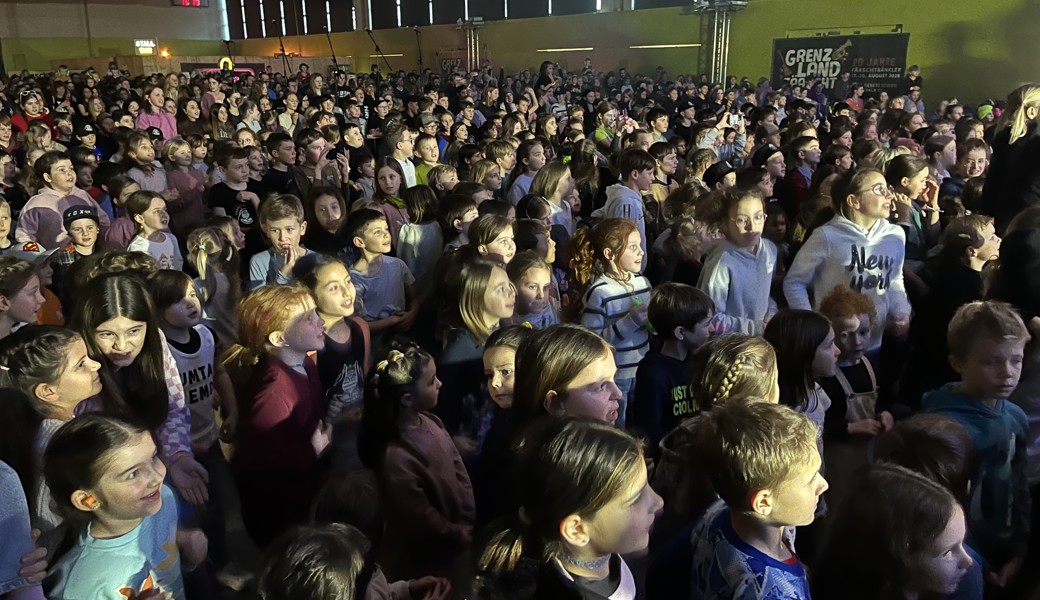 Ein Fäaschtbänkler-Kinderkonzert, so bunt wie die Kinderwelt