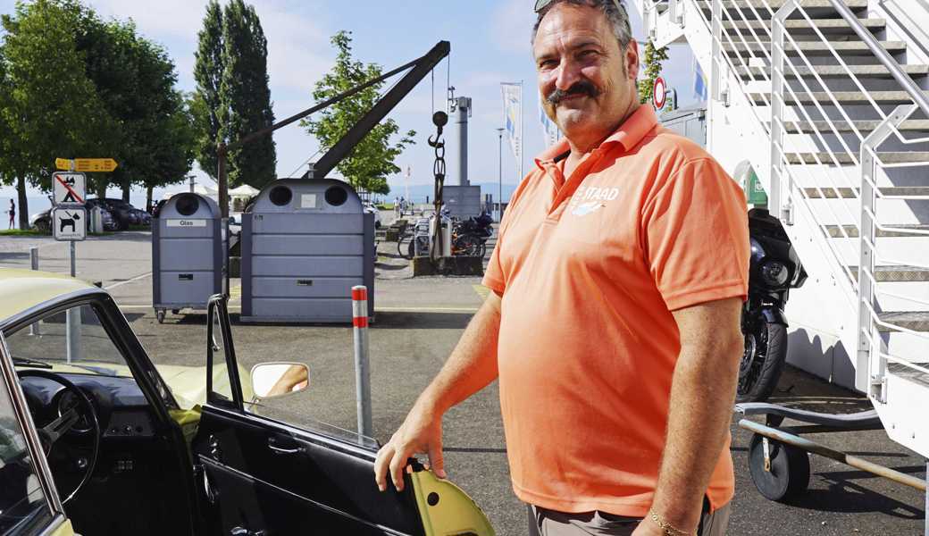 Hafenmeister Andy Bärlocher: Der Mann, der für jedes Boot einen Platz findet