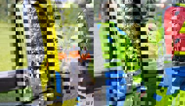 Ein 39-jähriger Mann verletzt sich bei einem Arbeitsunfall schwer