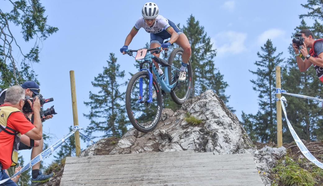 Weltcup-Leaderin Jolanda Neff aus Thal kämpft um WM-Gold.