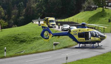 Töffunfall auf der Stossstrasse