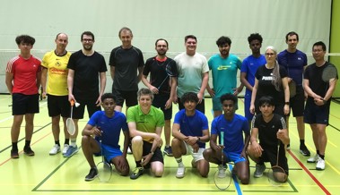Badmintonclub Oberrheintal ermöglicht Geflüchteten eine Abwechslung