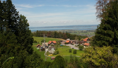 Was für eine Aussicht: Das Restaurant Meldegg ist 150 Jahre alt