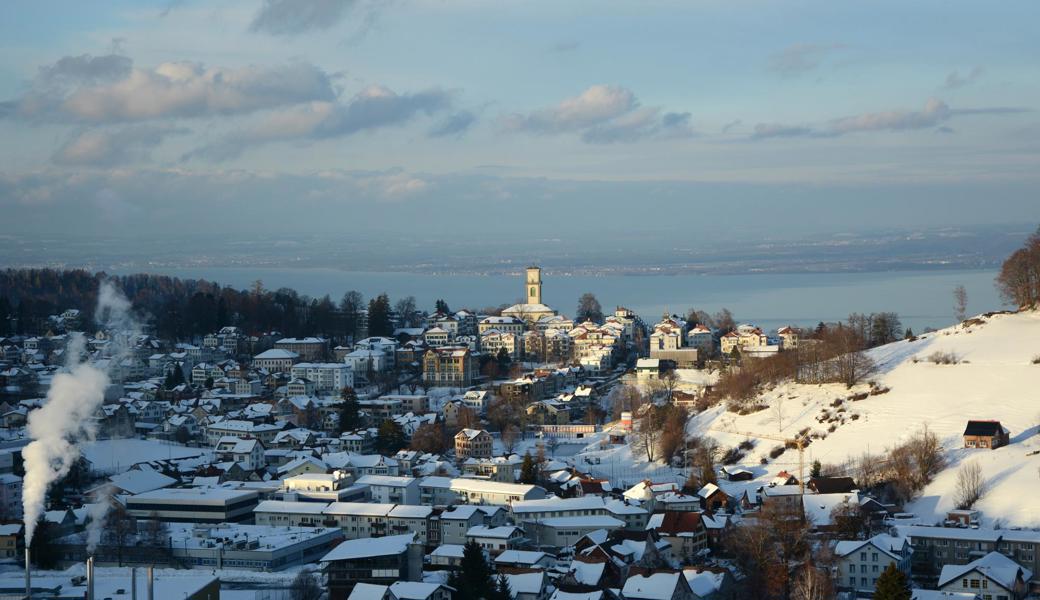 Zur Gemeinde Kurzenberg gehörten Heiden, Wolfhalden und Lutzenberg.