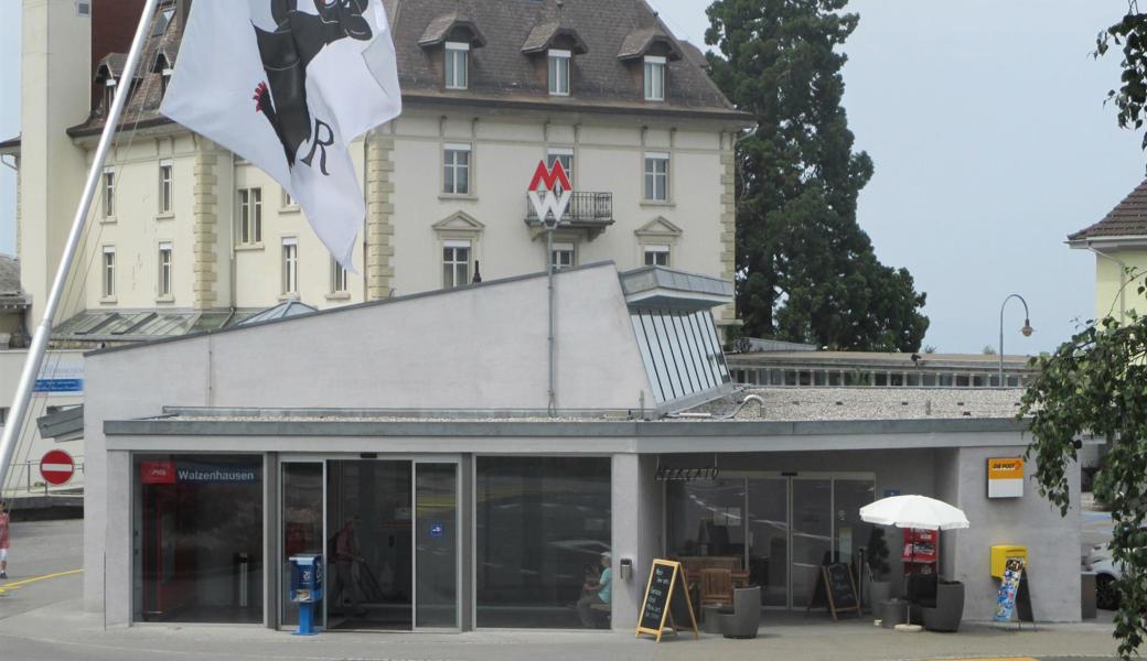 Seit rund fünf Jahren gehört das Bahnhofgebäude von Walzenhausen der Walzenhausen Bahnhof AG.