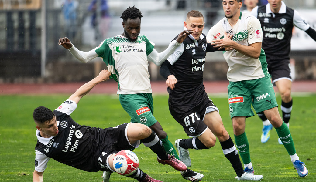 Zigi sichert FCSG-Sieg in Lugano in der Nachspielzeit