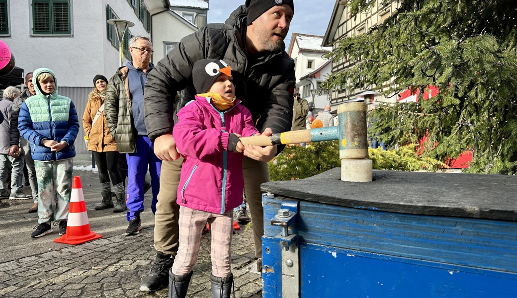 Hunderte von Sternen schmückten Rheineck