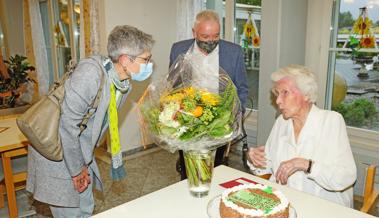 Lydia Weder feierte ihren 100. Geburtstag