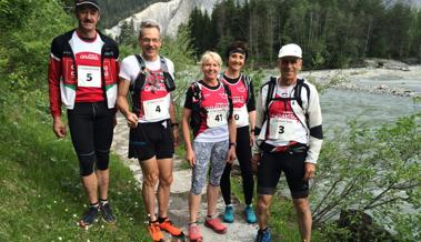 Milas starten im Hochgebirge