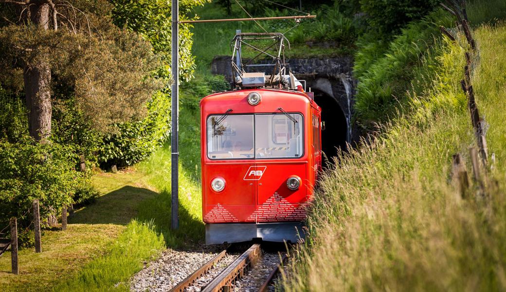 Für die Rheineck-Walzenhausen-Bahn verkehren weiterhin Ersatzbusse.