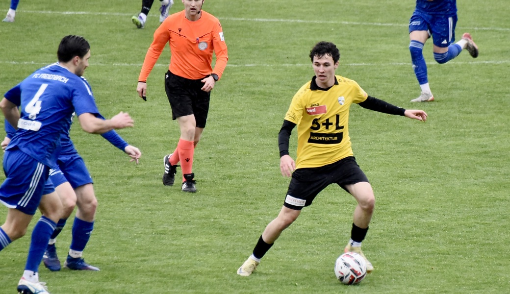 Eine gute Halbzeit reicht dem FC Widnau nicht zu Punkten