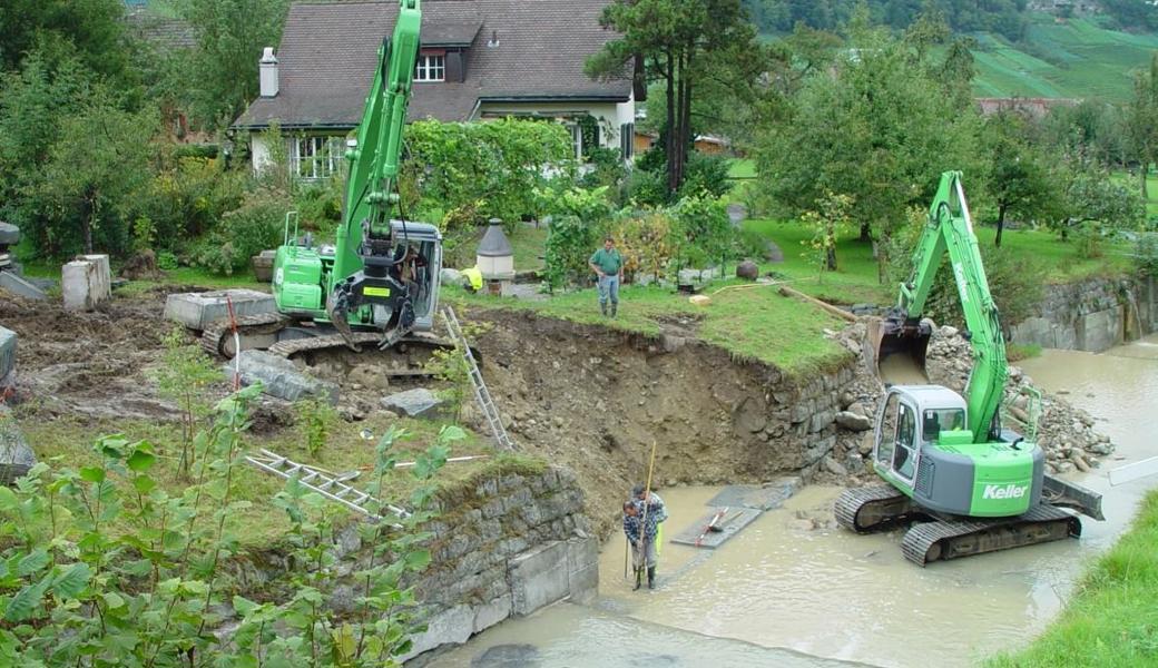 Ein Hochwasserereignis im Jahr 2002 verursachte in der Gemeinde Thal und der Stadt Rheineck Schäden an Infrastruktur und Gebäuden. Damit künftig keine solchen kostspieligen Schäden mehr entstehen, sollen der Freibach und der Gstaldenbach ausgebaut werden. 