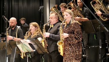 Der Musikverein verwandelte die Halle mit «Sparkling Moments»  in ein Klangfest