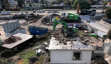 Alles muss weg - für die Überbauung Erlen