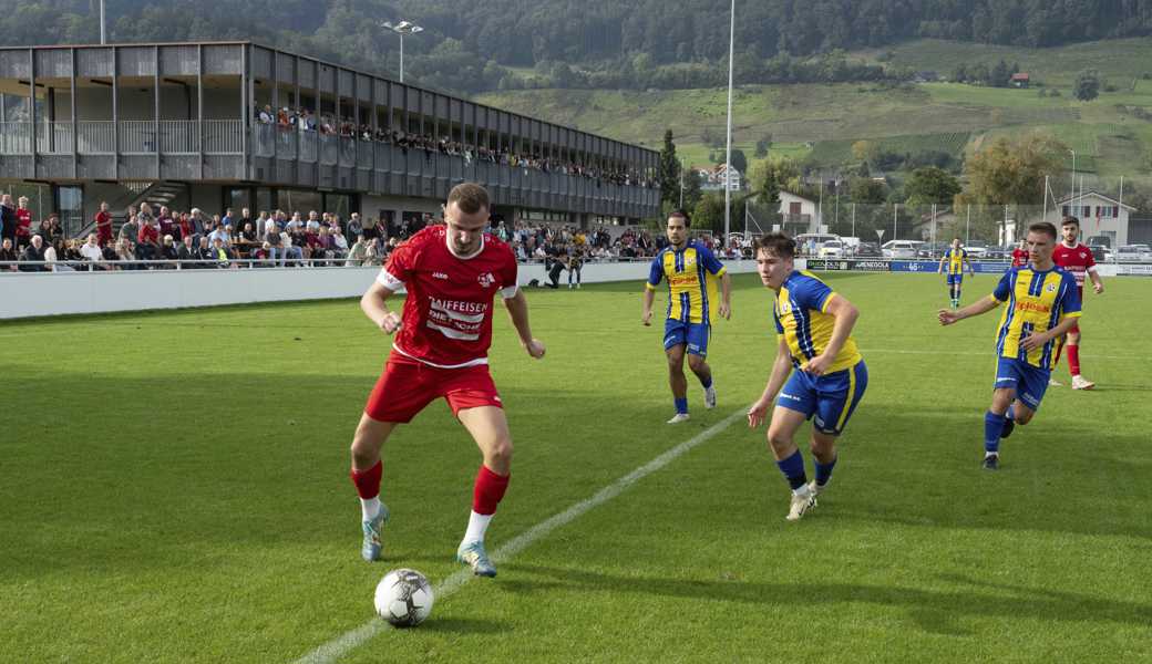 Der FC Au-Berneck sehnt den ersten Heimsieg auf dem Sportplatz Tägeren herbei. 