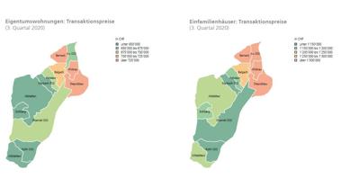 Häuser im Rheintal immer teurer