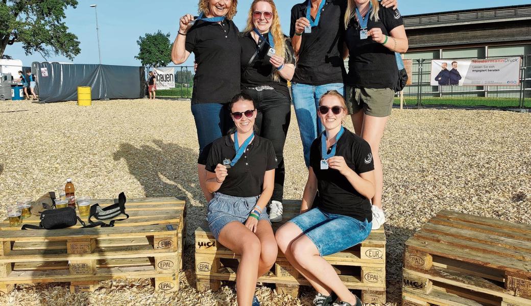 Netzballerinnen gewinnen Silbermedaille