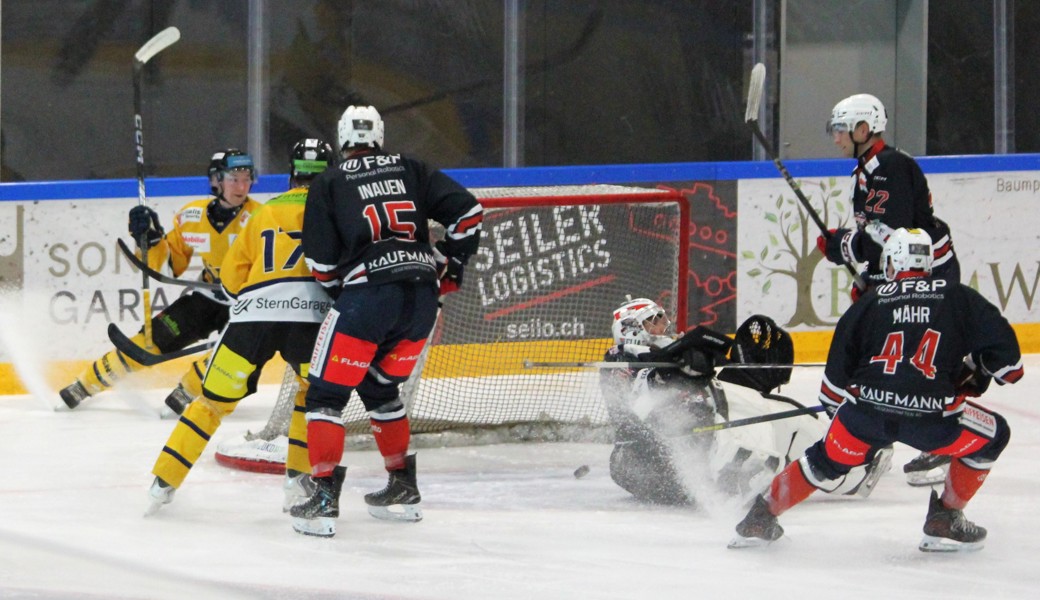 Diesmal verliert der SC Rheintal gegen Herisau: 3:5