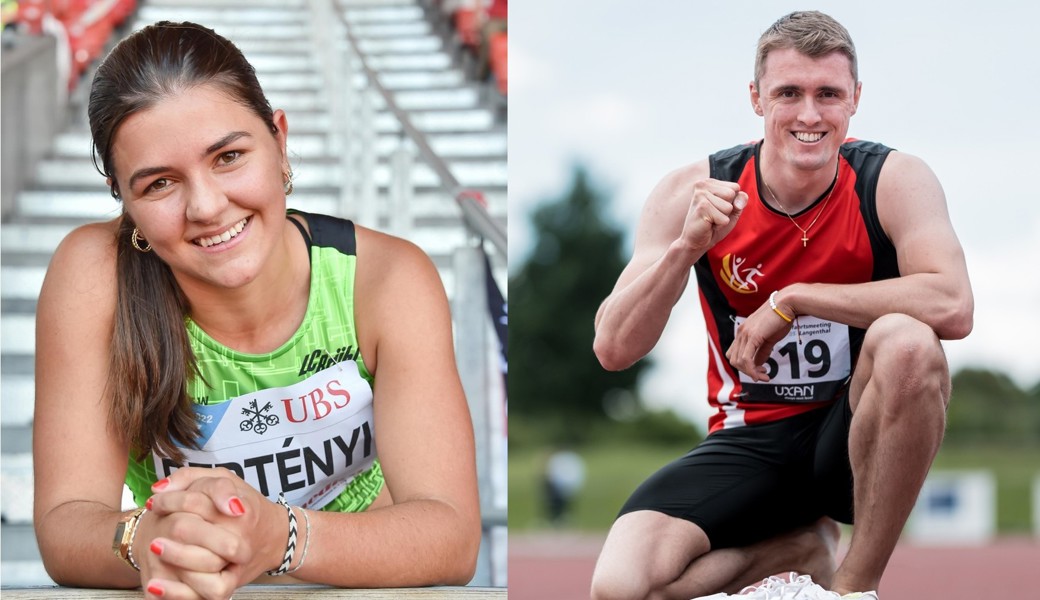 Erster Grossanlass bei den Aktiven: Larissa Bertényi und Fabio Kobelt starten an der Hallen-WM in Polen