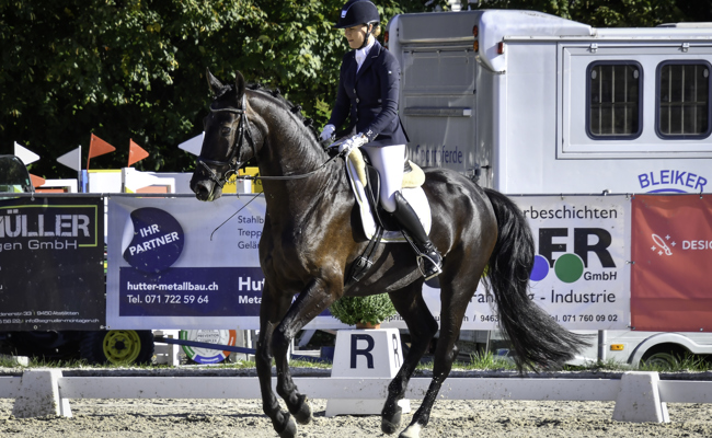 Kriessner Dressurreiterin steigerte sich in der zweiten Prüfung des Tages