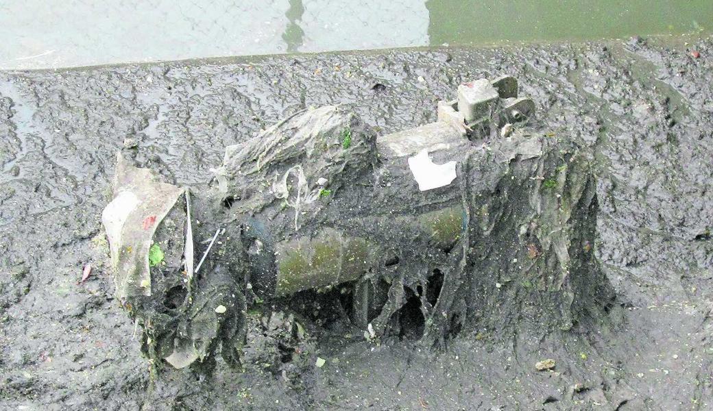 Das sollte eigentlich ein Rührwerk sein, nur ist von diesem nicht mehr viel zu sehen. 