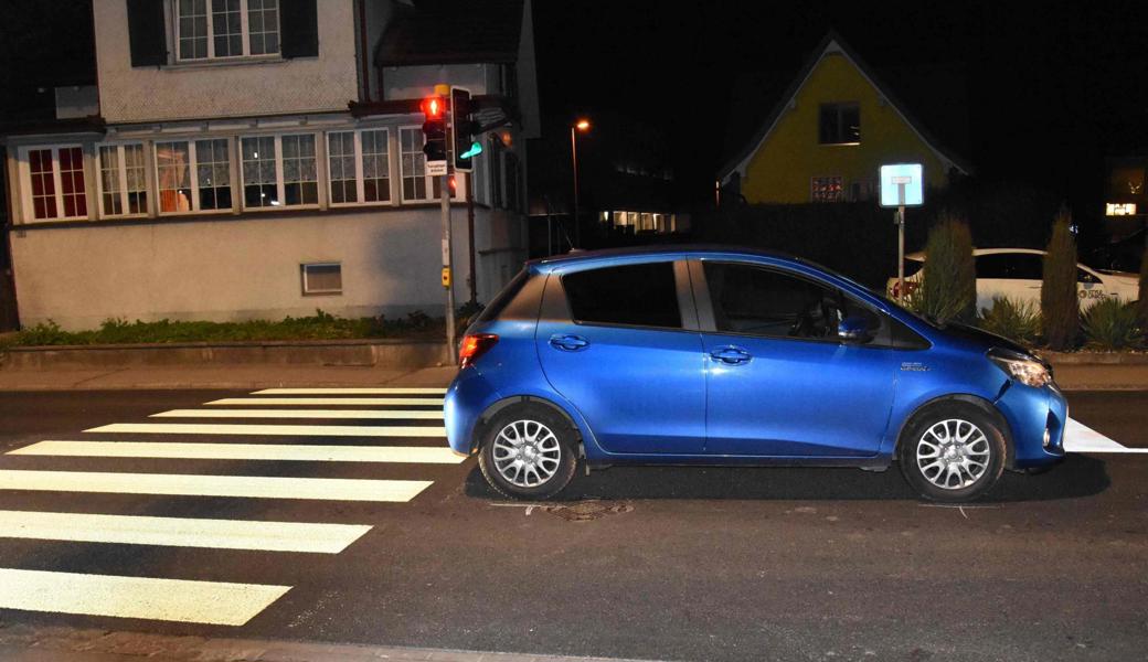 Wer hatte Grün? Die Polizei sucht Zeugen.