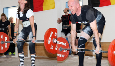 Bruno Walt und Michaela Lässer Walt holen in Bayern Gold