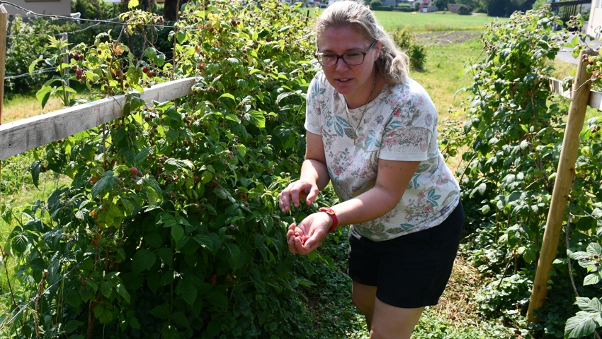Elisabeth Sturzenegger ist mit Herzblut Bäuerin. 