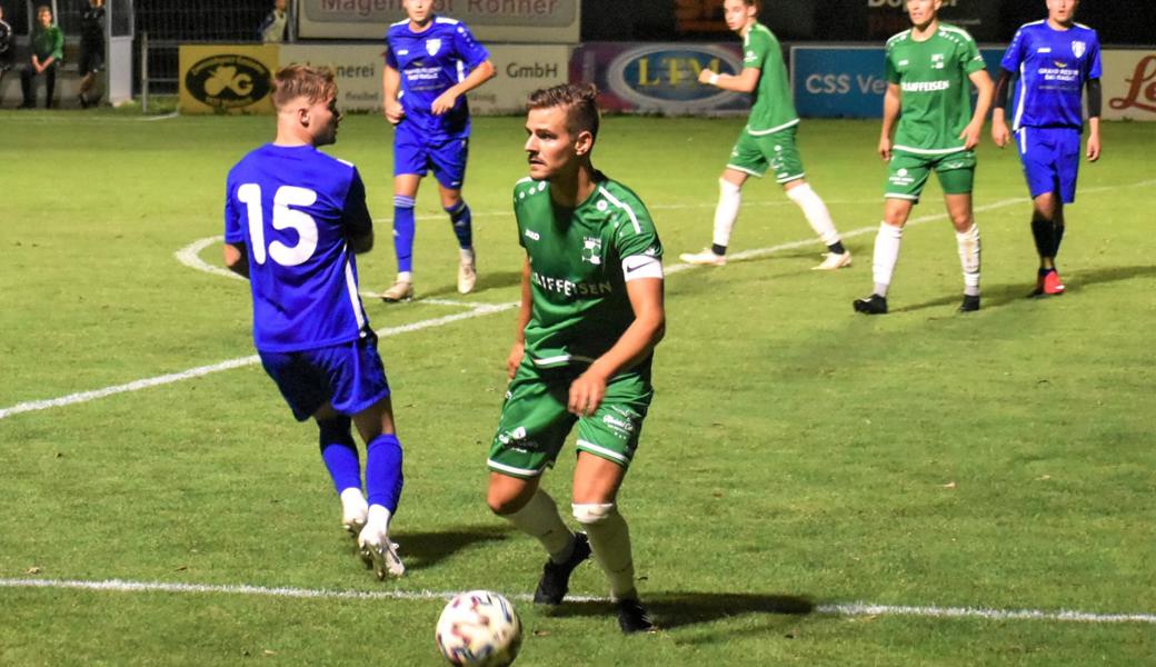 Rico Köppel und seine Mannschaftskollegen zeigten ein gutes Spiel.