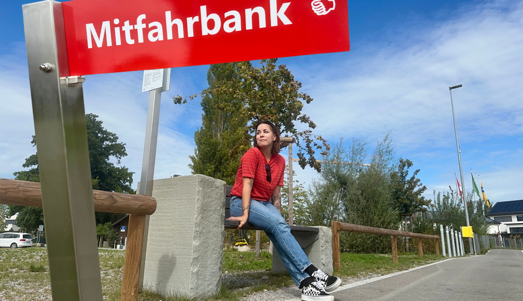 Neues Bänkli: Das Dorf wird zur Fahrgemeinschaft