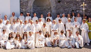 Kinder der Antoniuspfarrei feierten ihren Weissen Sonntag
