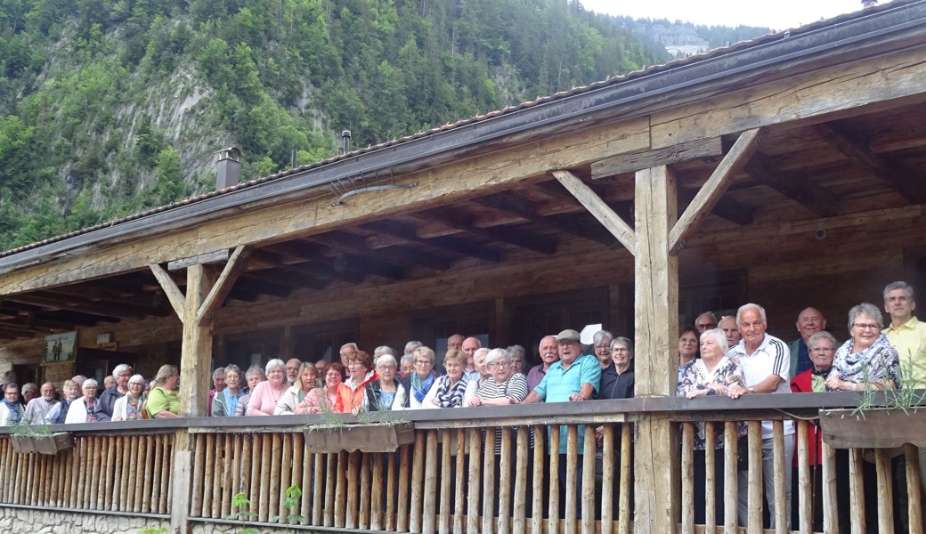 Die Seniorinnen und Senioren erlebten einen schönen Tag in den Berglandschaften Österreichs.