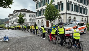 131 Schülerinnen und Schüler nahmen an der Veloprüfung im Vorderland teil